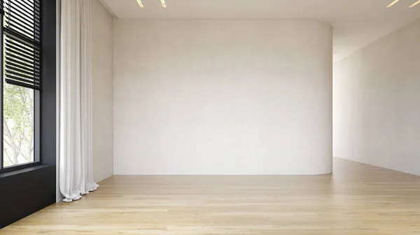 Puste wnętrze przed home stagingiem