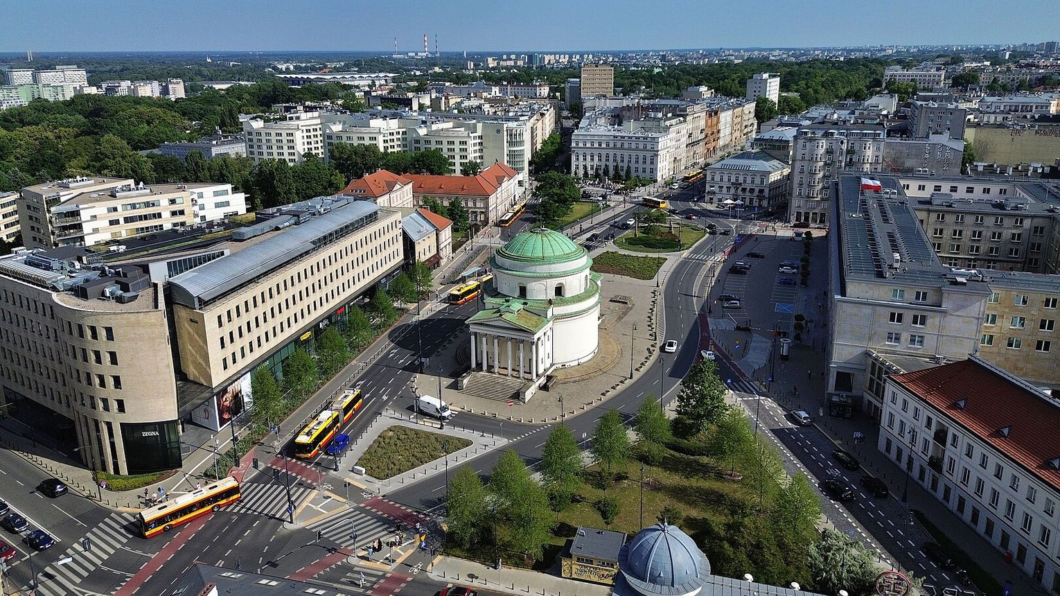 Nagrania z drona nieruchomości